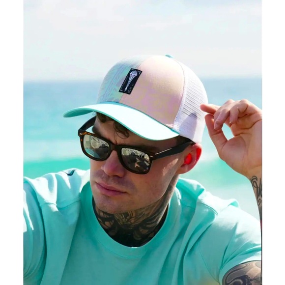 Mad Pelican Crazy Squares Knucklehead Snapback Hat - NWT - Picture 2 of 6